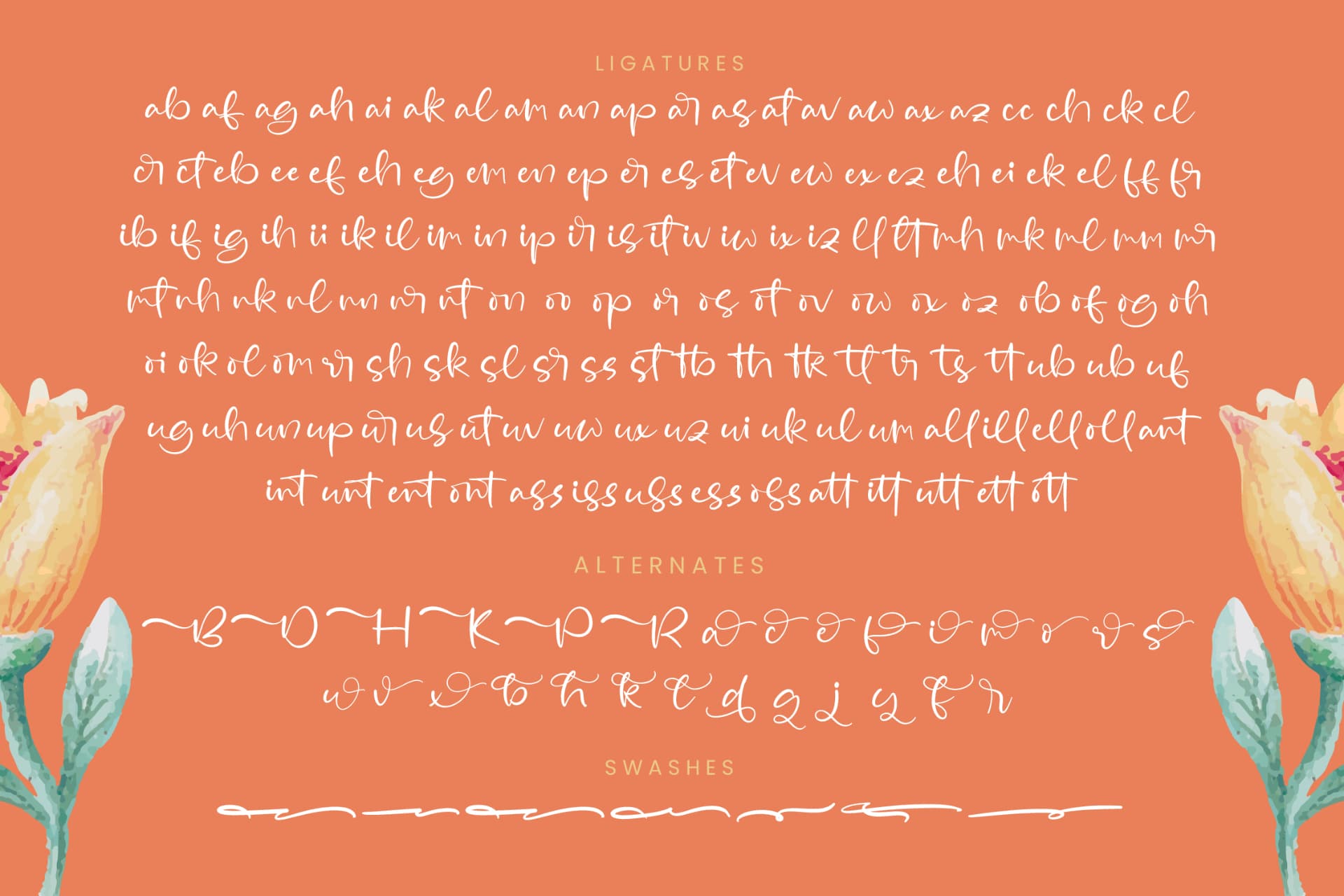 Preview 19 for Pintor Belsam - Quirky Handwritten Font