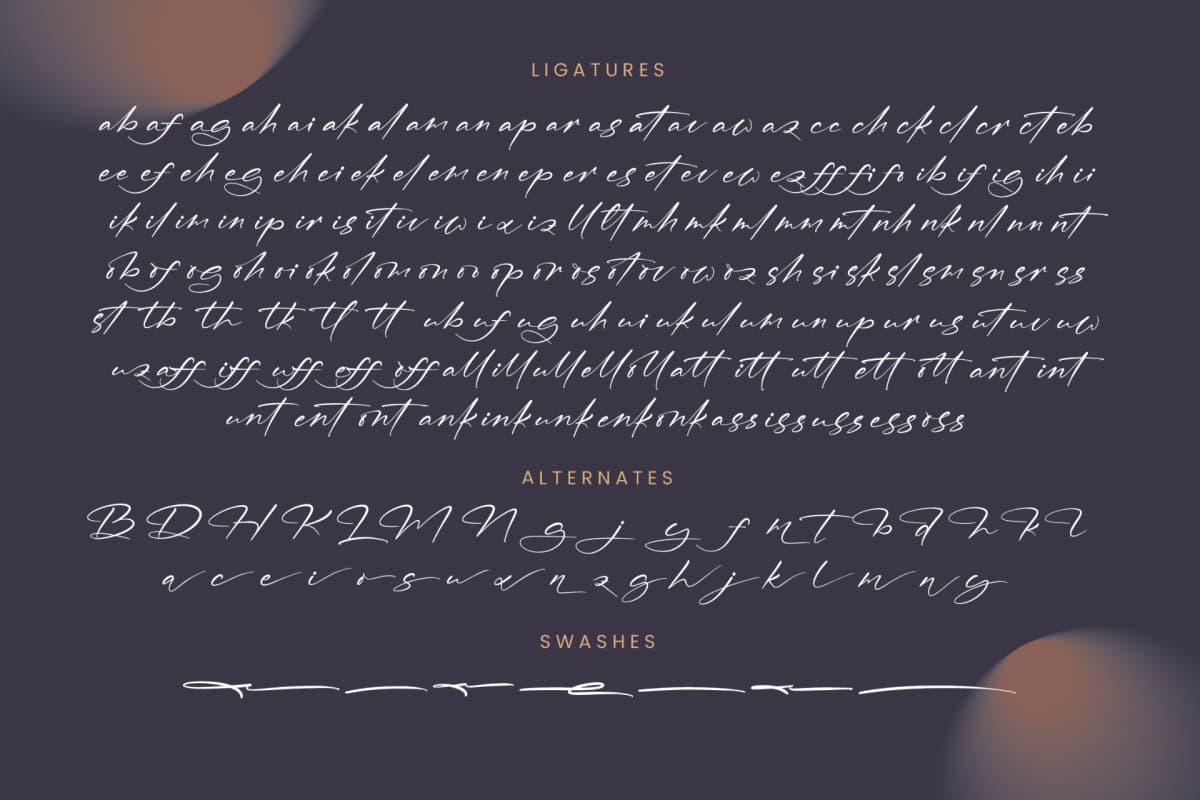 Hunter Moment - Stylish Handwritten Font font preview 19