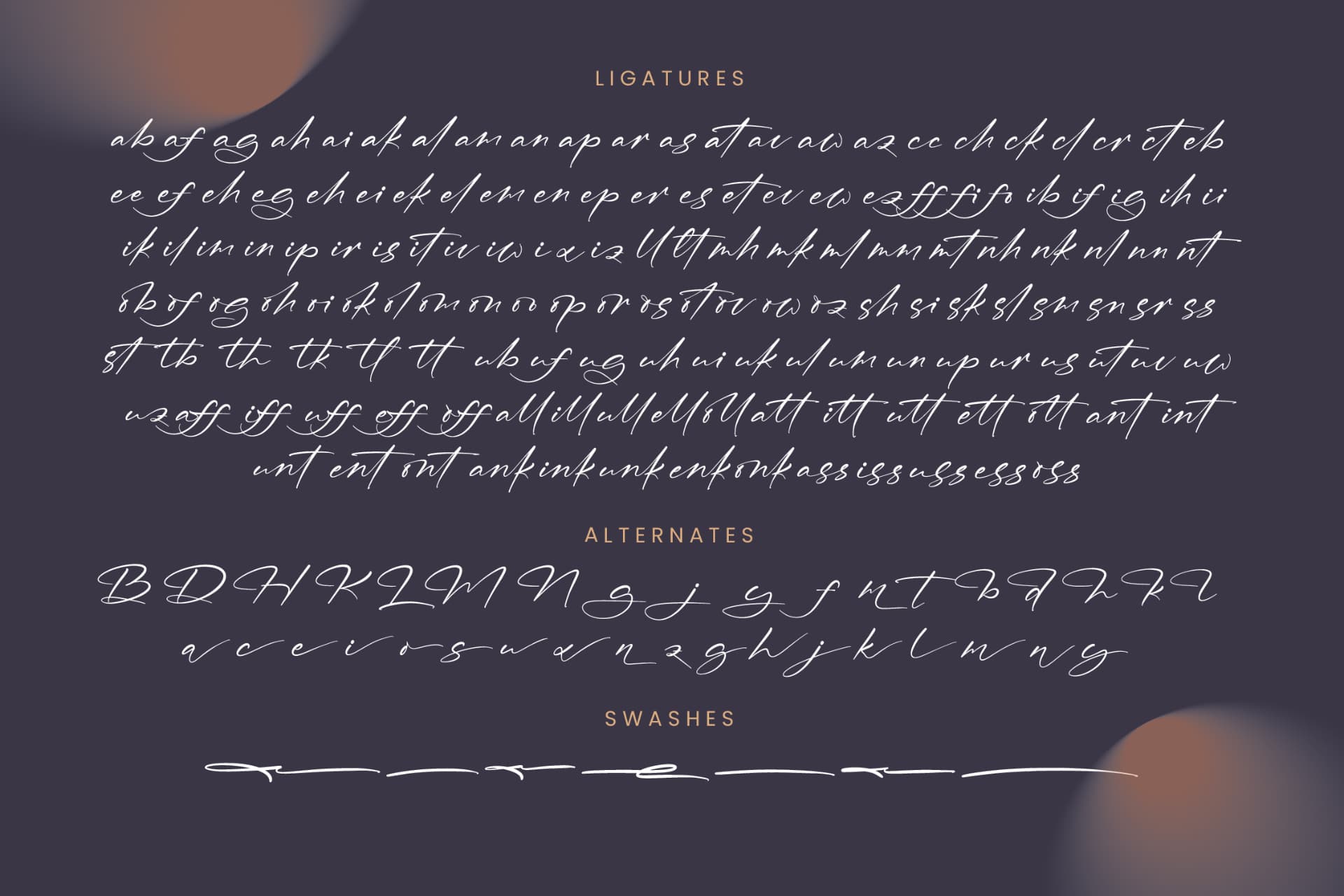 Preview 19 for Hunter Moment - Stylish Handwritten Font