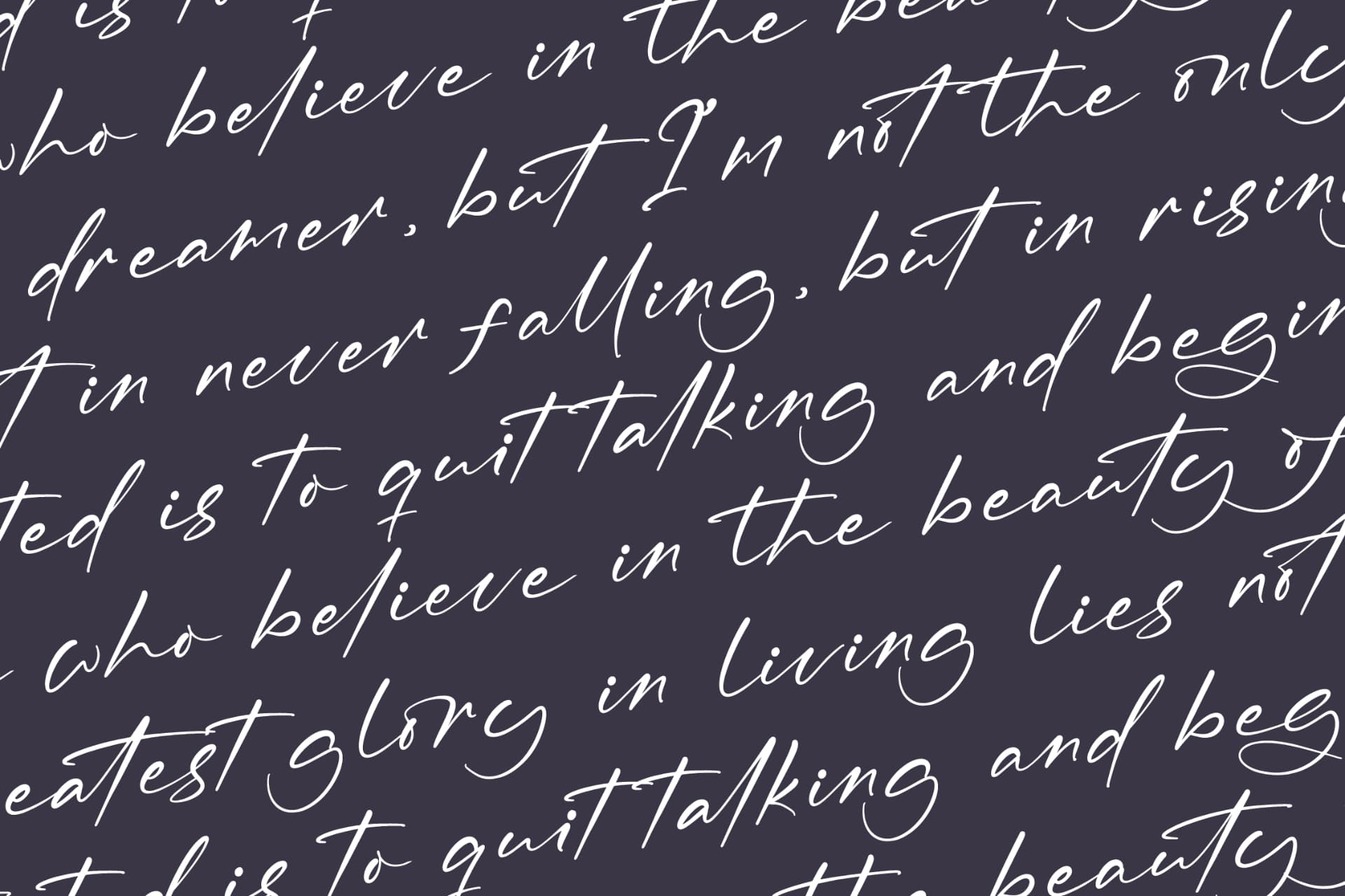 Preview 13 for Hunter Moment - Stylish Handwritten Font