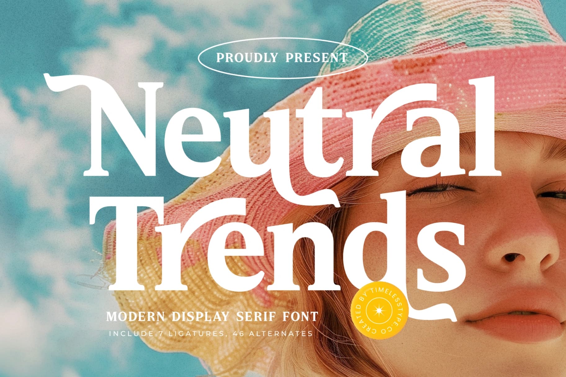 Preview of Neutral Trends - Modern Display Serif Font font
