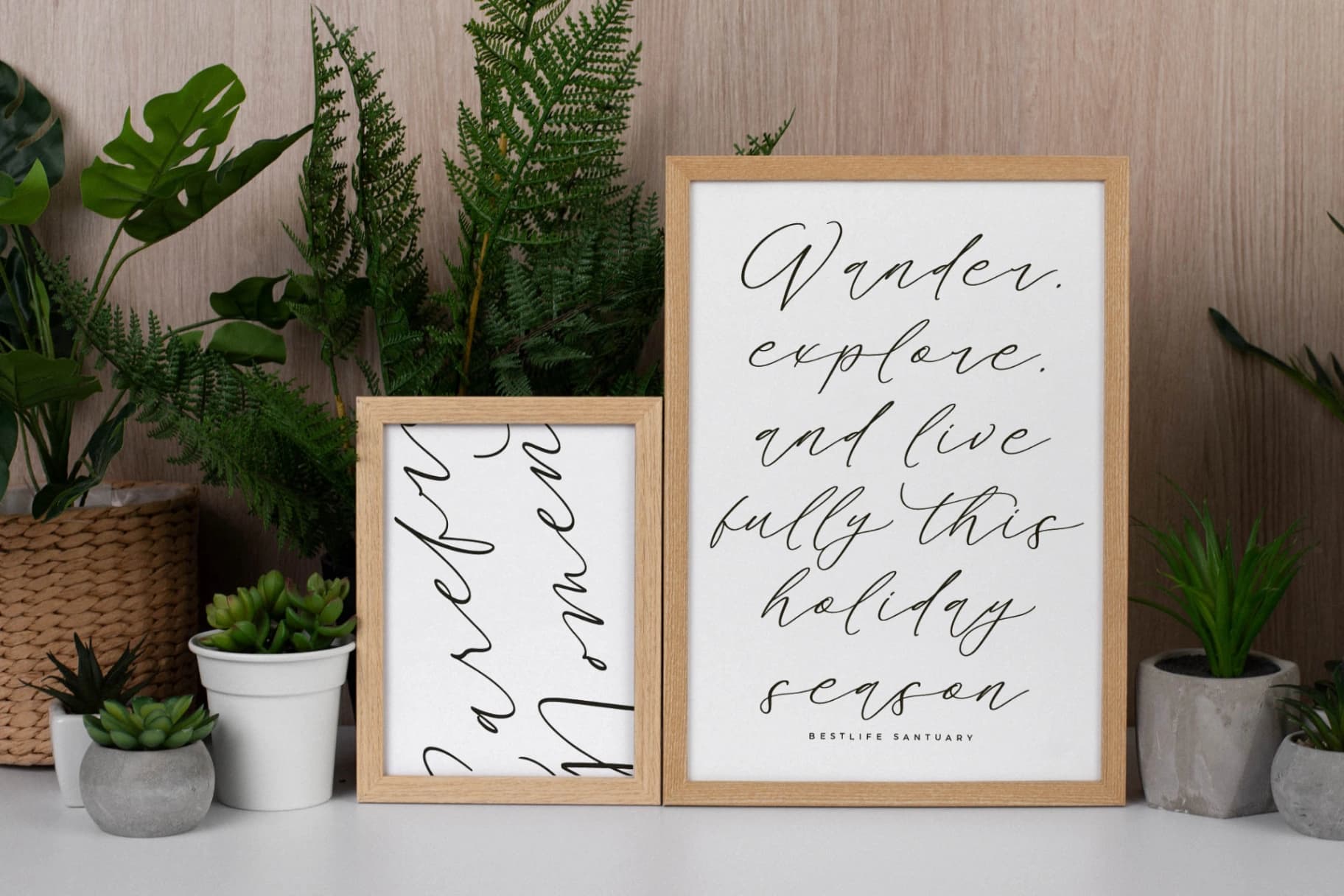 Preview 17 for Bestlife Santuary - Beautiful Script Font