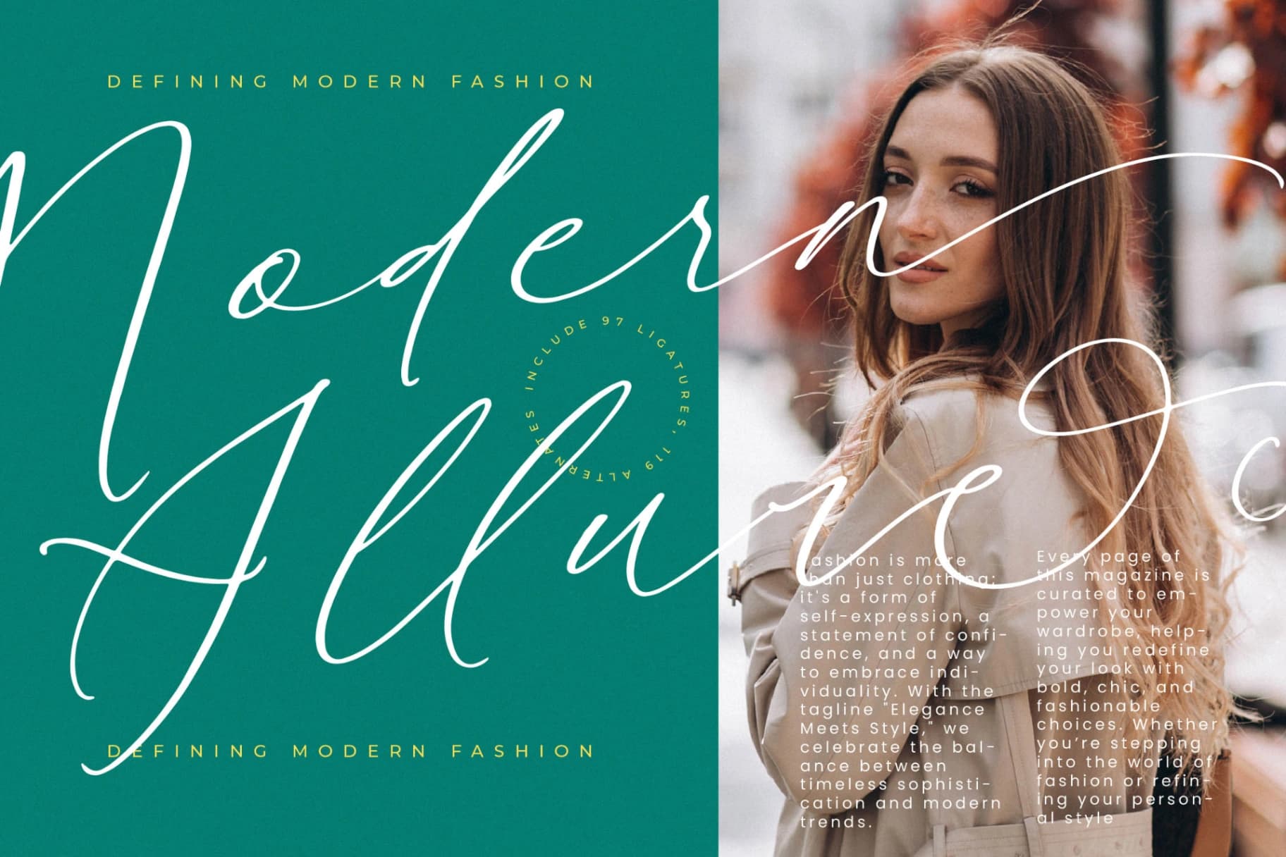 Preview 14 for Bestlife Santuary - Beautiful Script Font