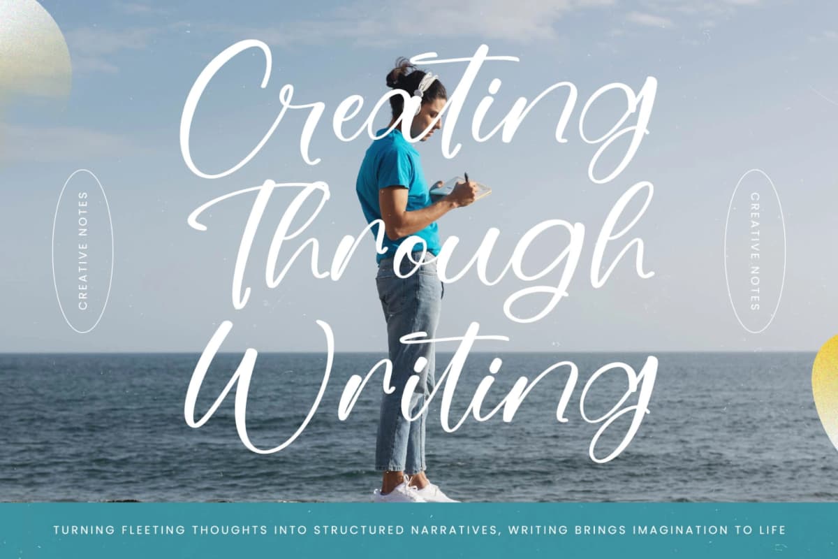 Crunch Action - Quirky Handwritten Font font preview 16
