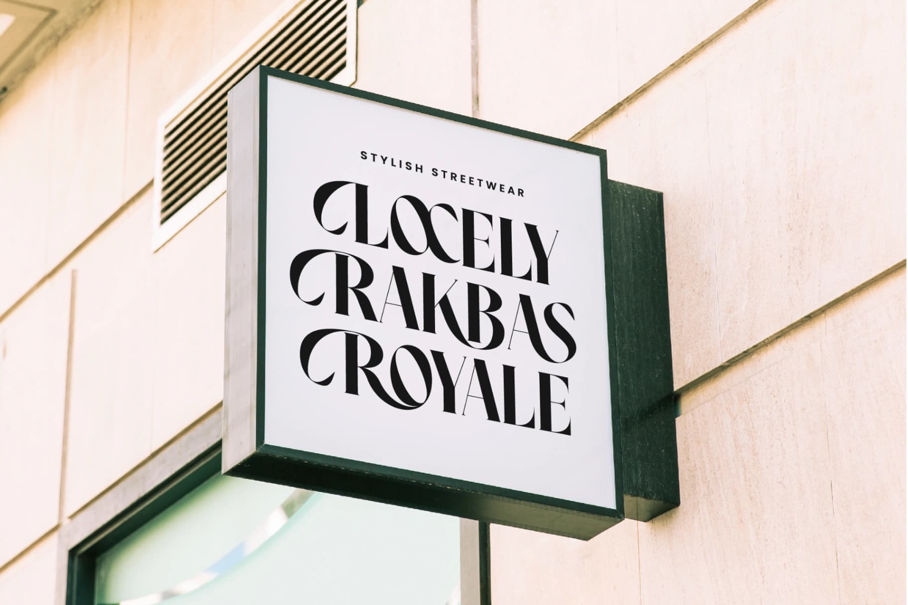 Preview 2 for Noresa - Modern Display Font