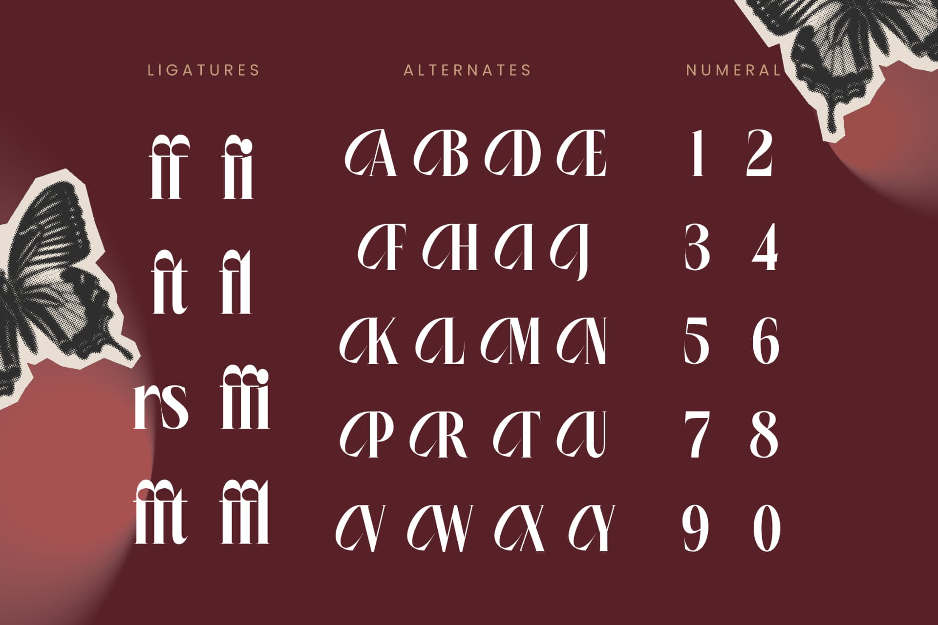 Preview 18 for Rigflia Nirsho - Modern Display Font
