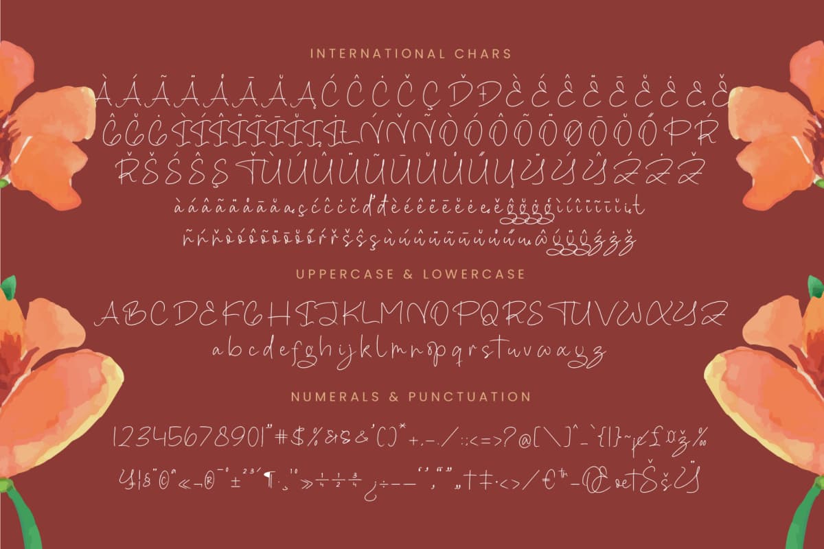 Preview 18 for Antesky Bostonia - Natural Handwritten