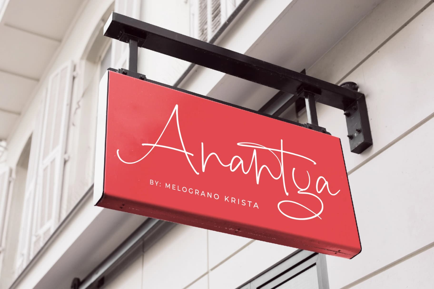 Preview 4 for Antesky Bostonia - Natural Handwritten