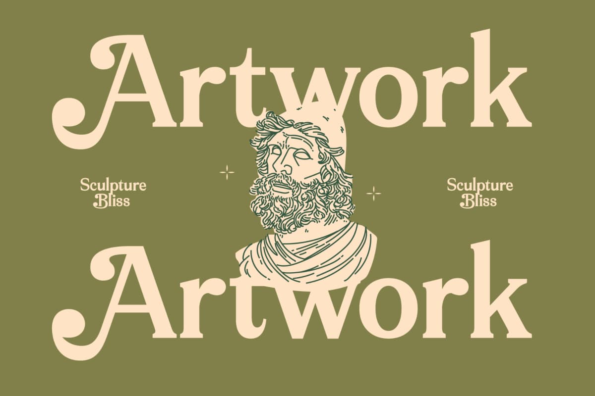 Arguys Regret - Display Serif Font font preview 16