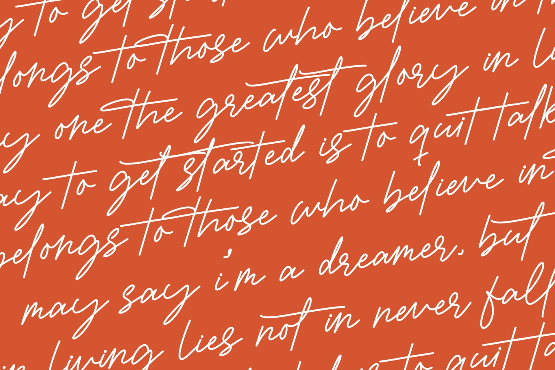 Preview 14 for Victoria Montera - Monoline Signature Font