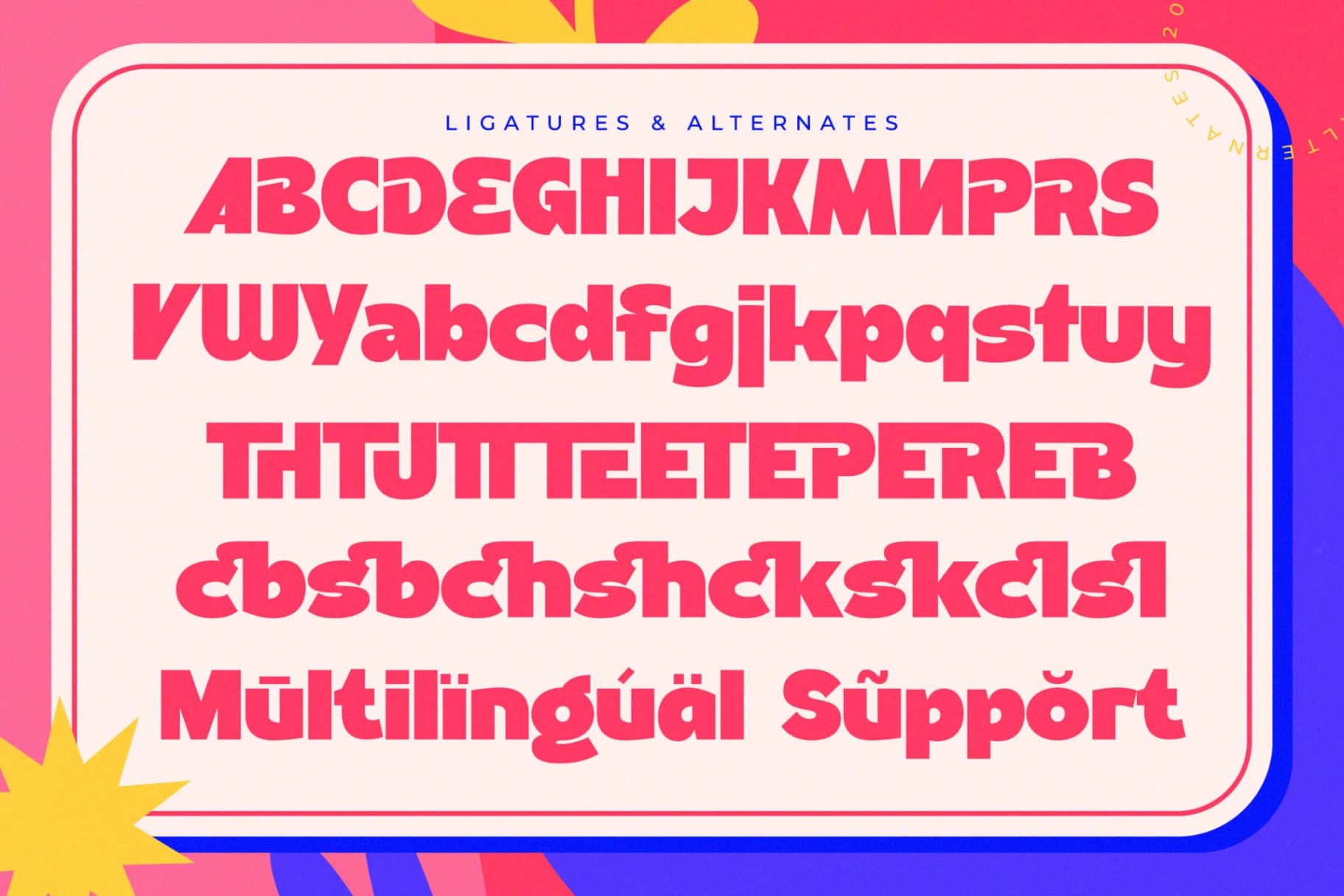 Preview 19 for Nights Funky Emerald - New Modern Sans Serif