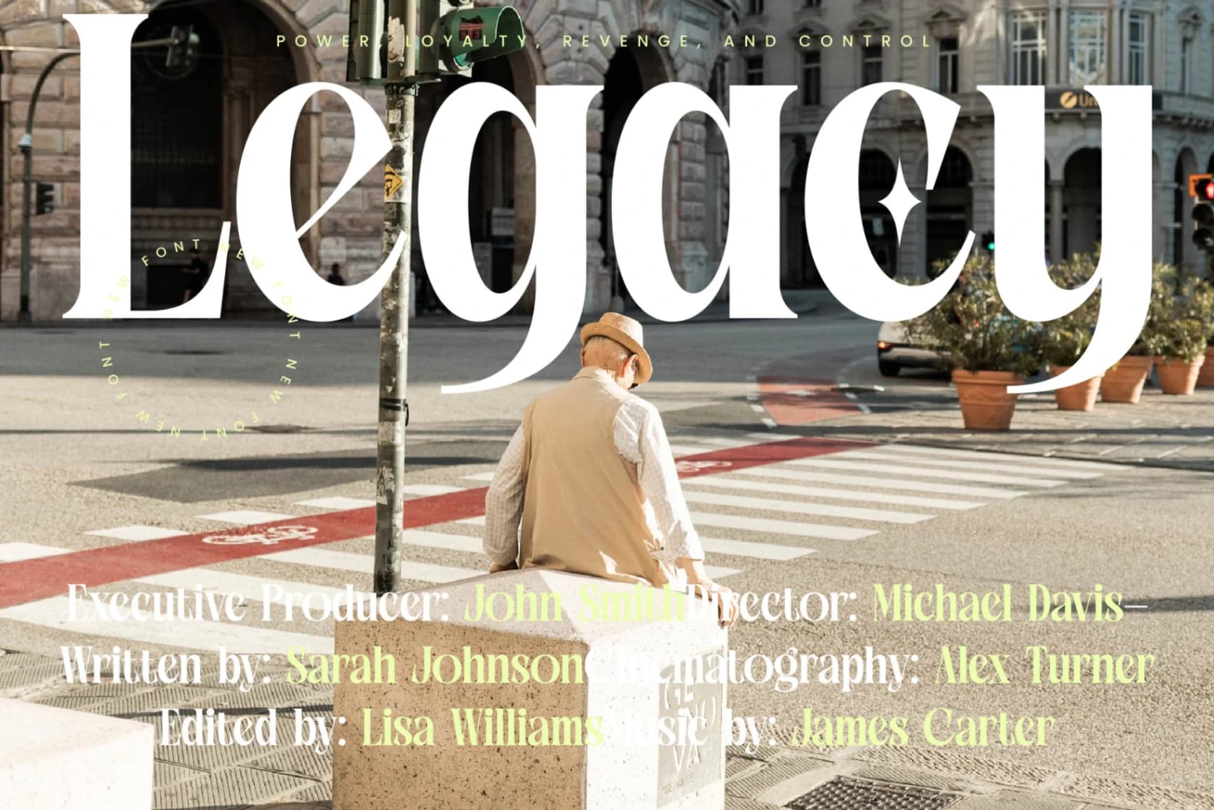 Preview 6 for Glowfor - Modern Serif Display Font