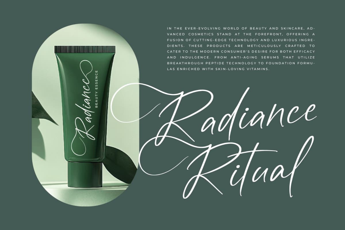 Angelin Noonday - Stylish Handwritten Font font preview 4