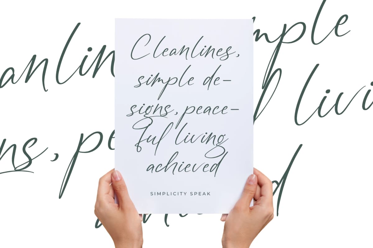 Angelin Noonday - Stylish Handwritten Font font preview 13