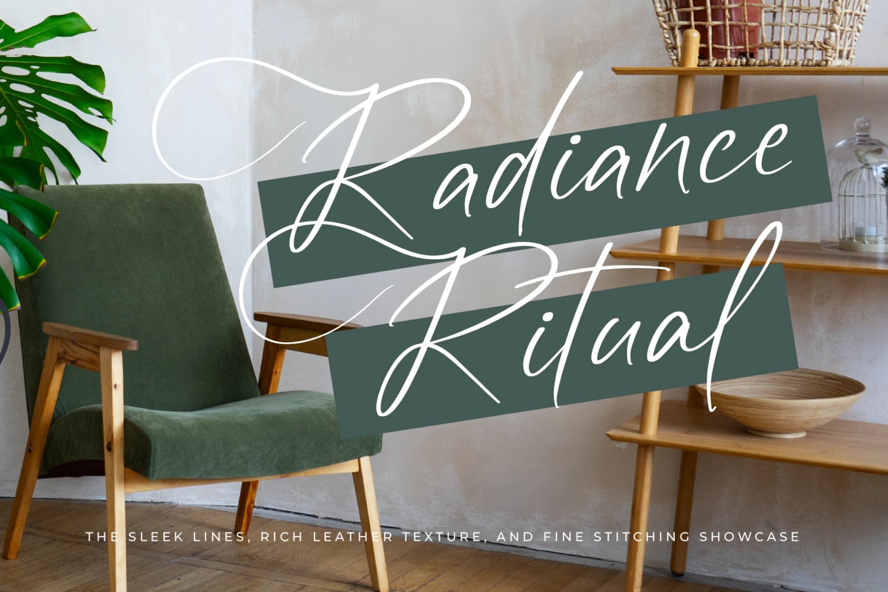 Preview 6 for Angelin Noonday - Stylish Handwritten Font