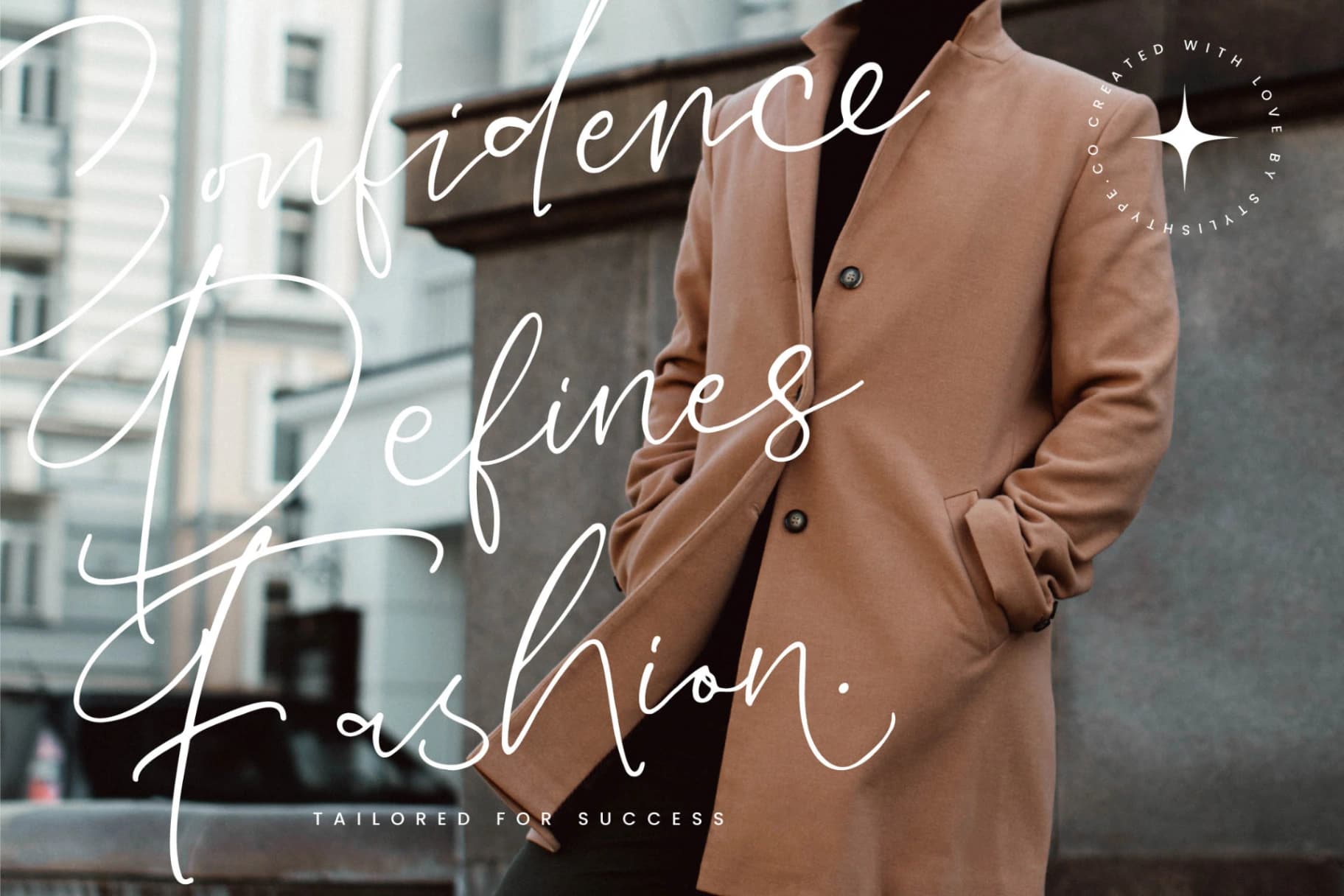 Preview 6 for Salerinta Depthon - New Elegant Script Font