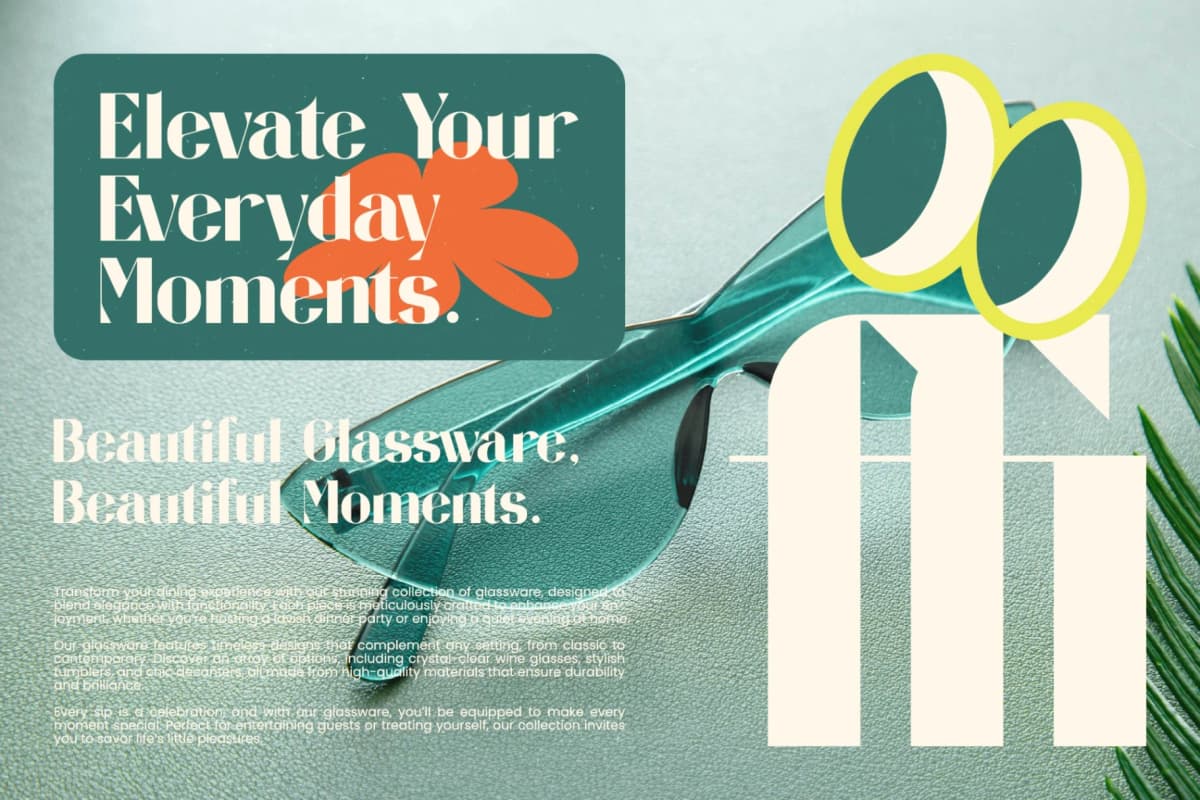 Restful Silent - Sans Serif Display Font font preview 5