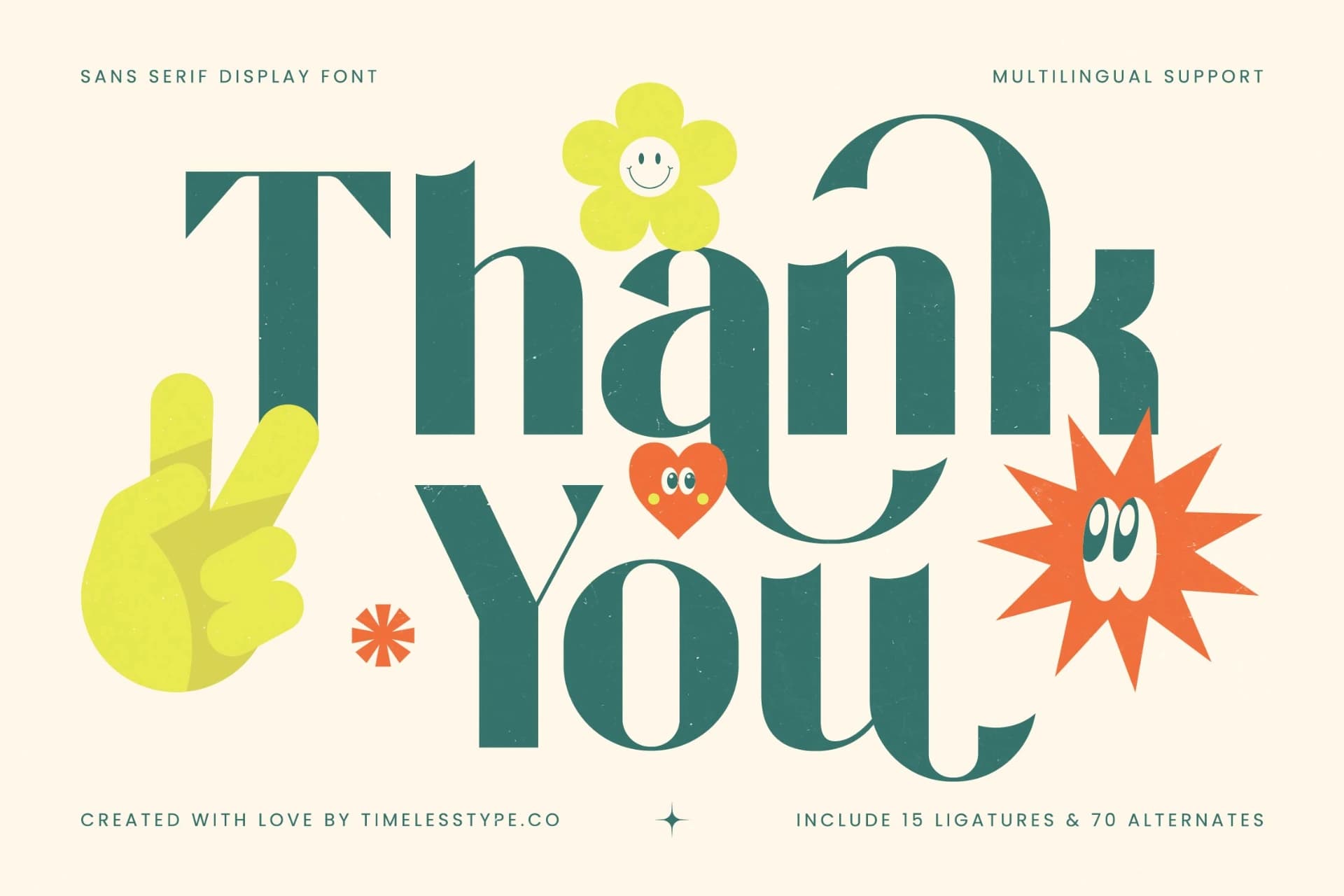 Preview 20 for Restful Silent - Sans Serif Display Font