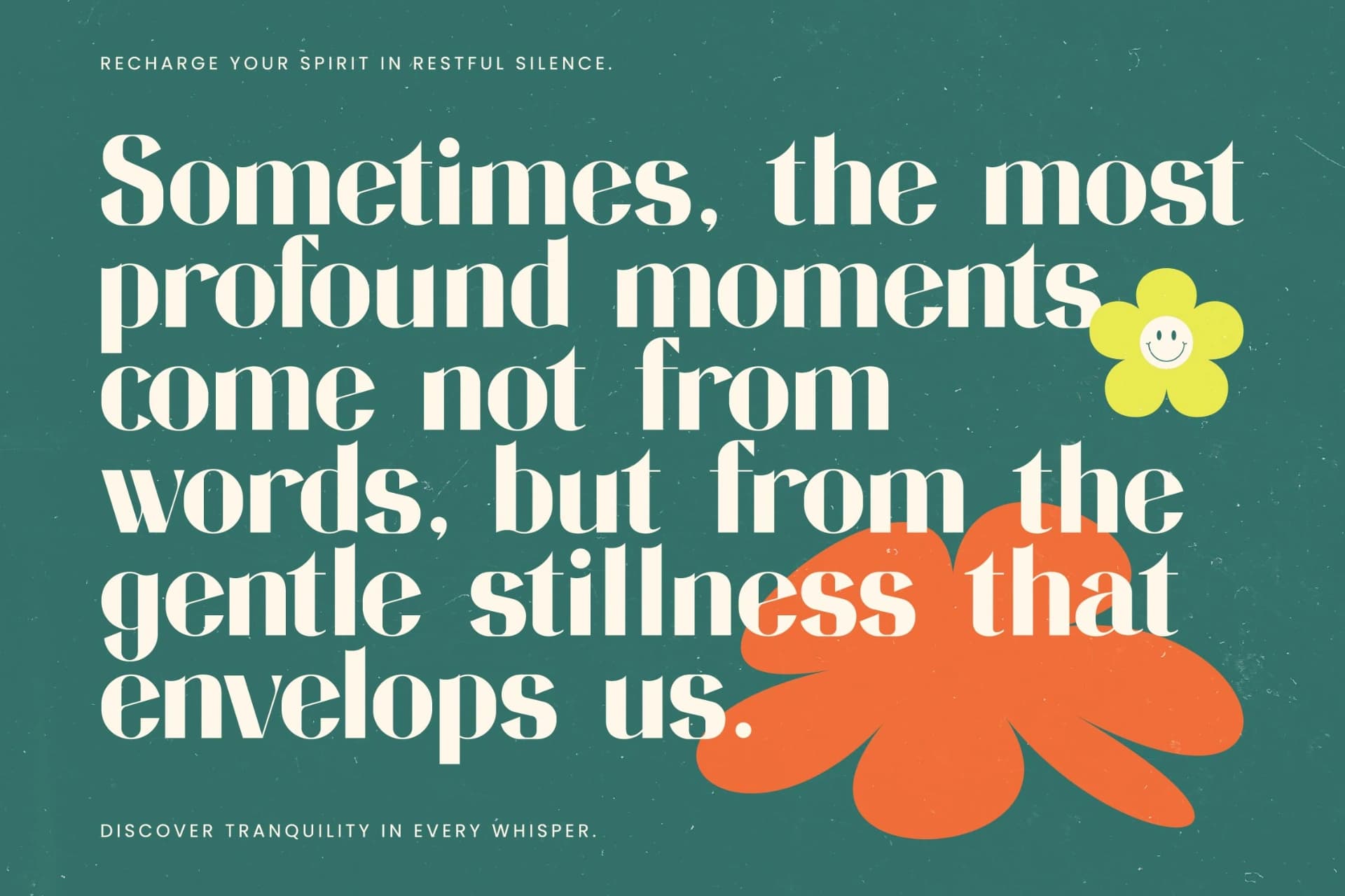 Preview 8 for Restful Silent - Sans Serif Display Font