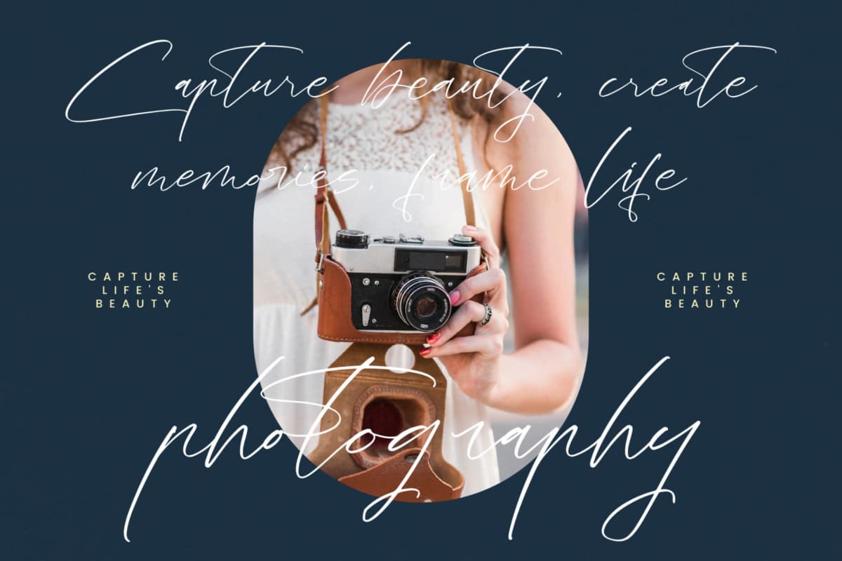 Preview 3 for Brilliant Santiago - Modern Script Font