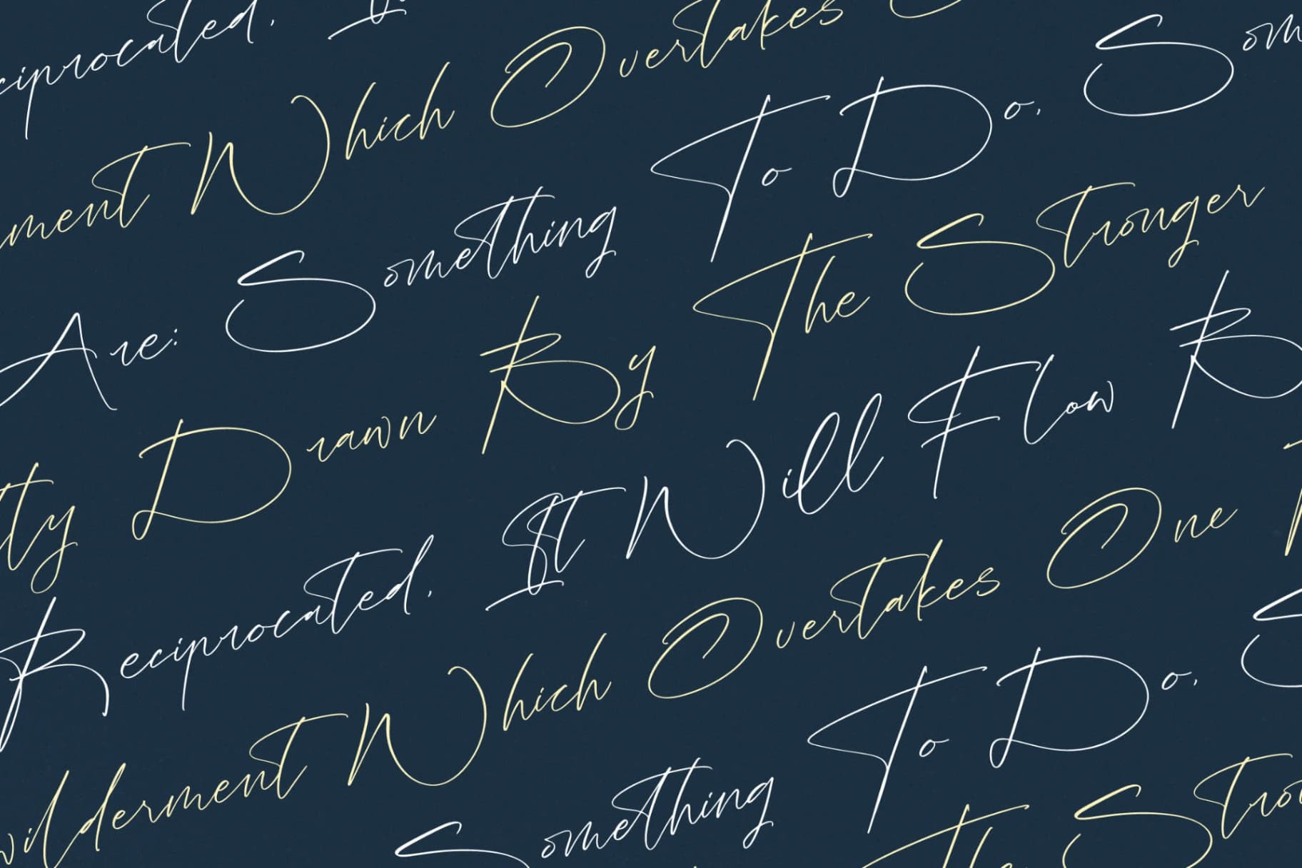 Preview 9 for Brilliant Santiago - Modern Script Font