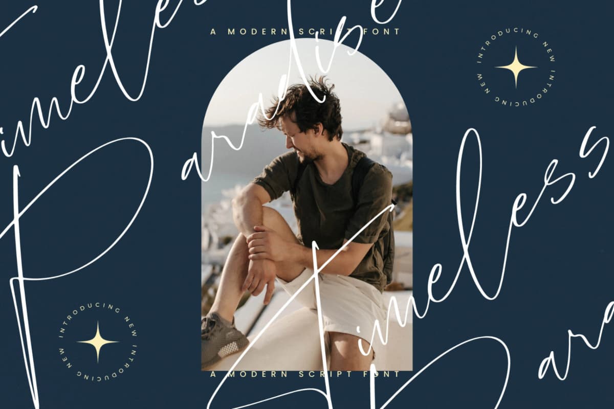 Preview 14 for Brilliant Santiago - Modern Script Font