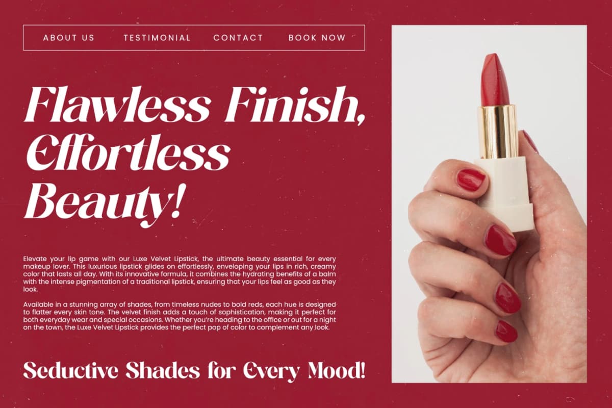 Regita Glamor - Bold Serif Display Font font preview 2