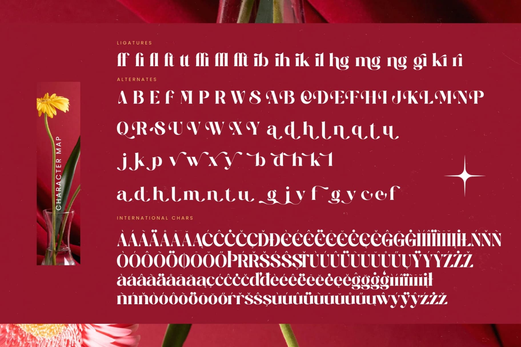 Preview 19 for Regita Glamor - Bold Serif Display Font
