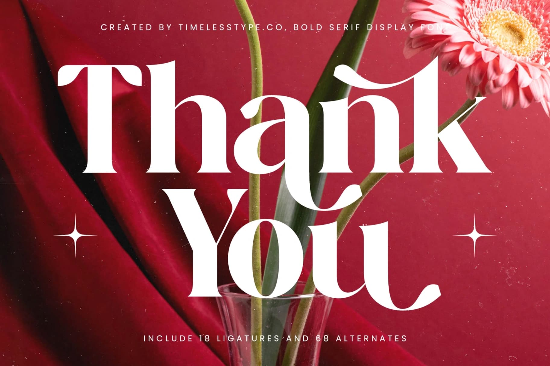 Preview 20 for Regita Glamor - Bold Serif Display Font