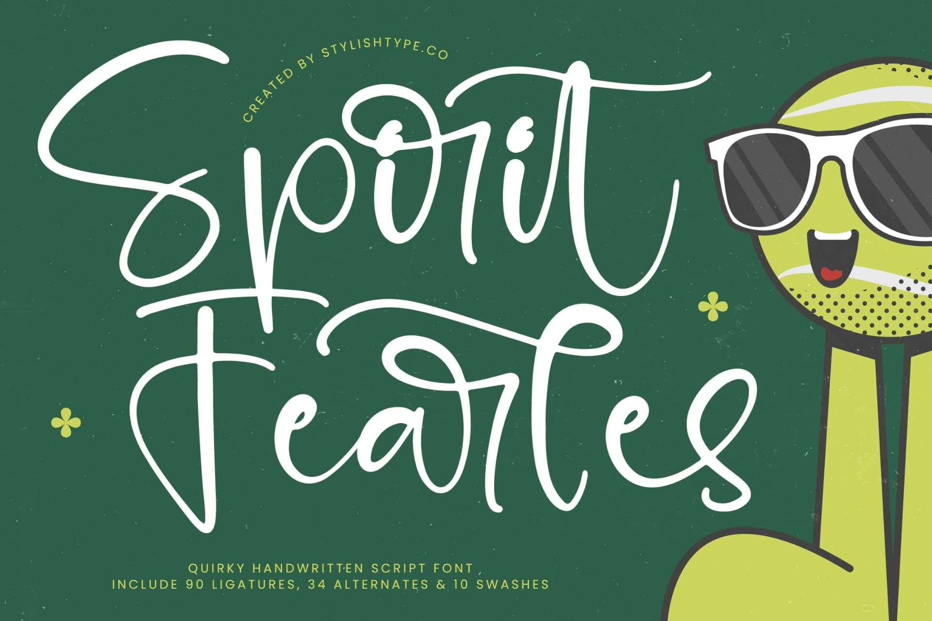 Preview 1 for Spirit Fearles - Quirky Handwritten Script Font