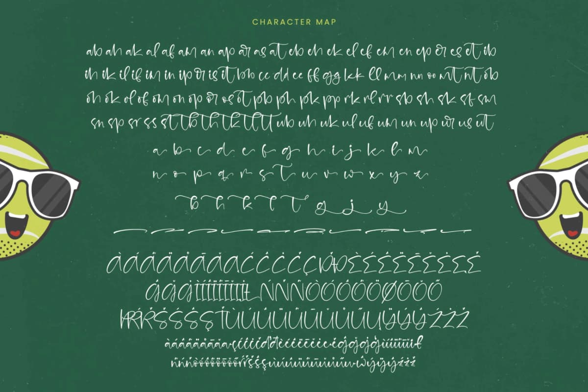Preview 19 for Spirit Fearles - Quirky Handwritten Script Font