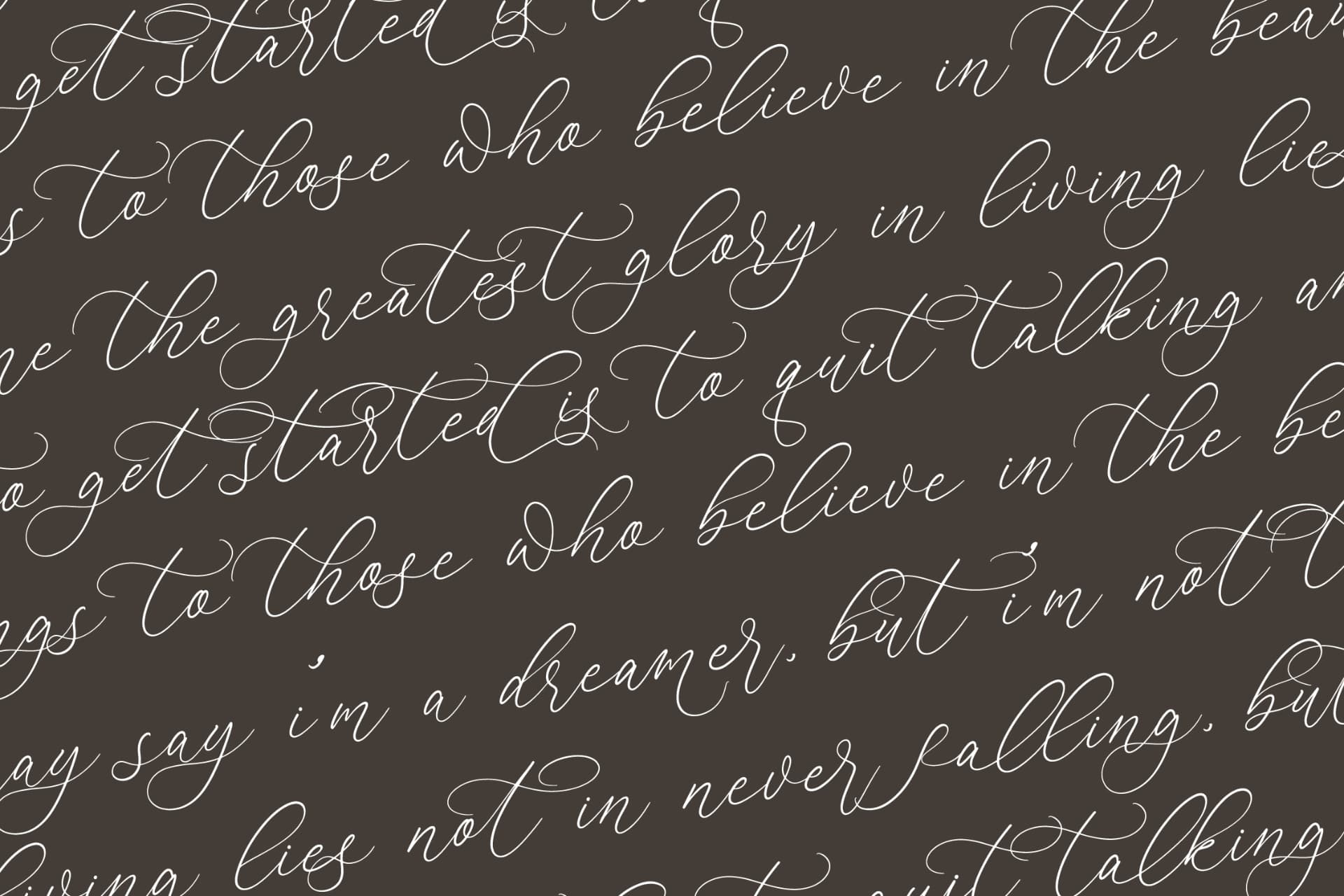 Preview 15 for Anchesty Montaine - Stylish Calligraphy Font