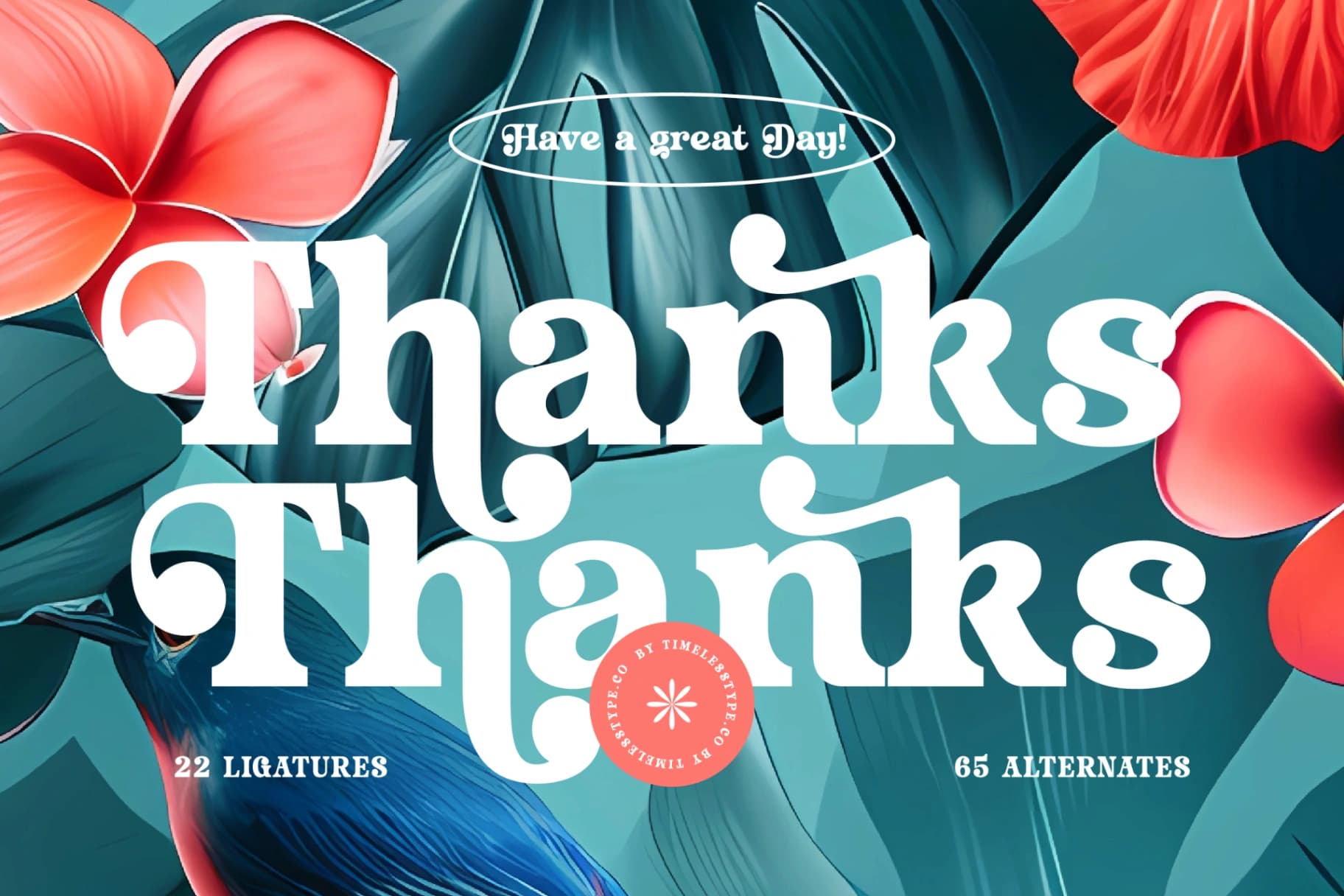 Preview 20 for Husty Birds - Modern Retro Serif