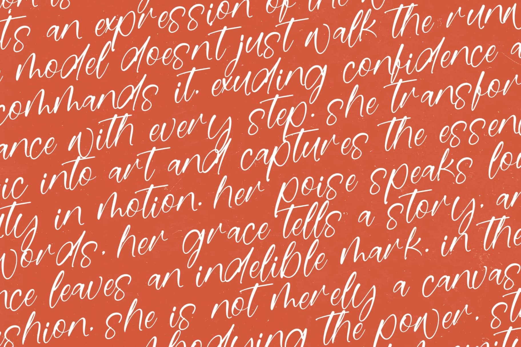 Preview 13 for Flatter Sagitha - Stylish Handwritten Font