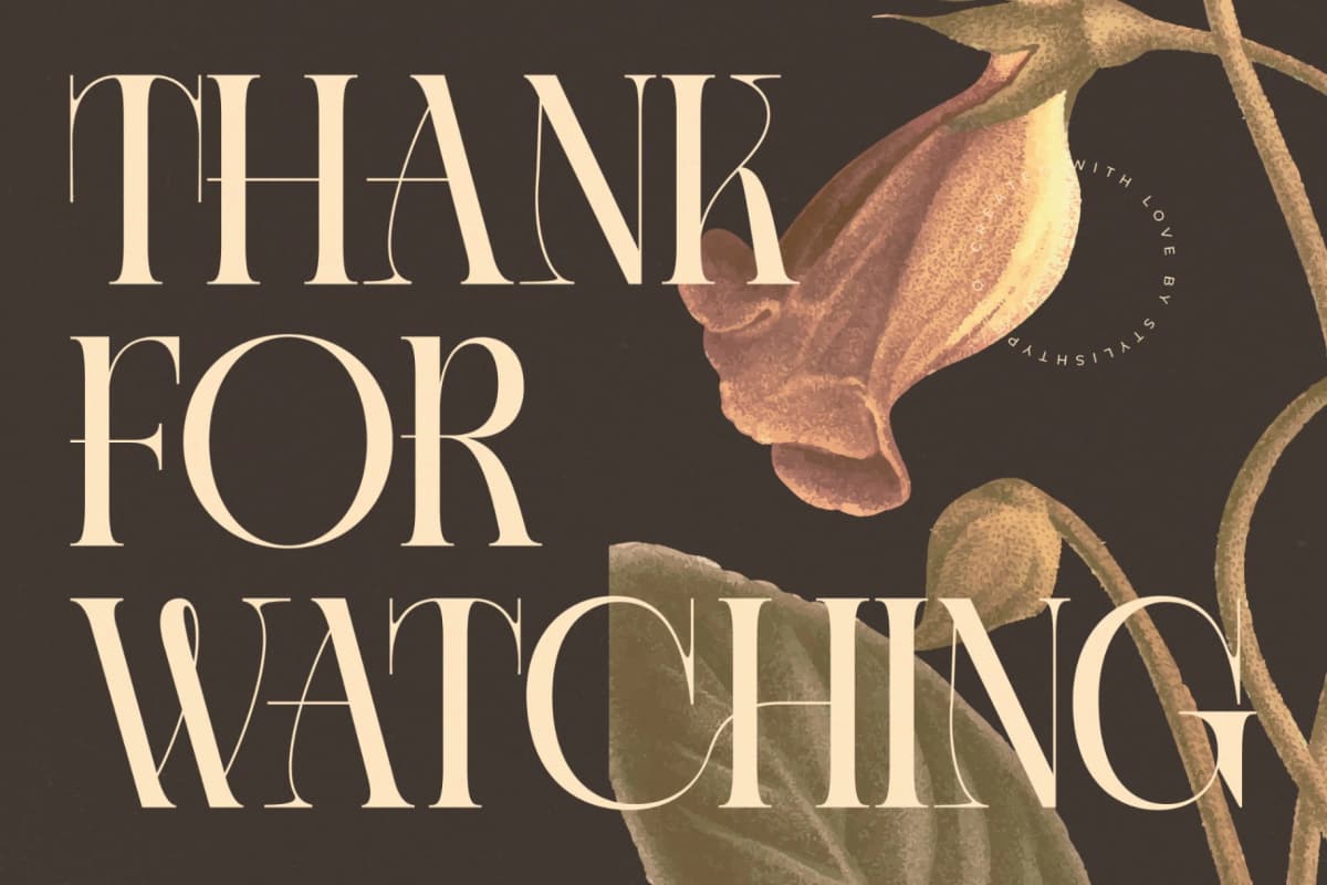 Caroowa - Modern Serif Display font preview 20