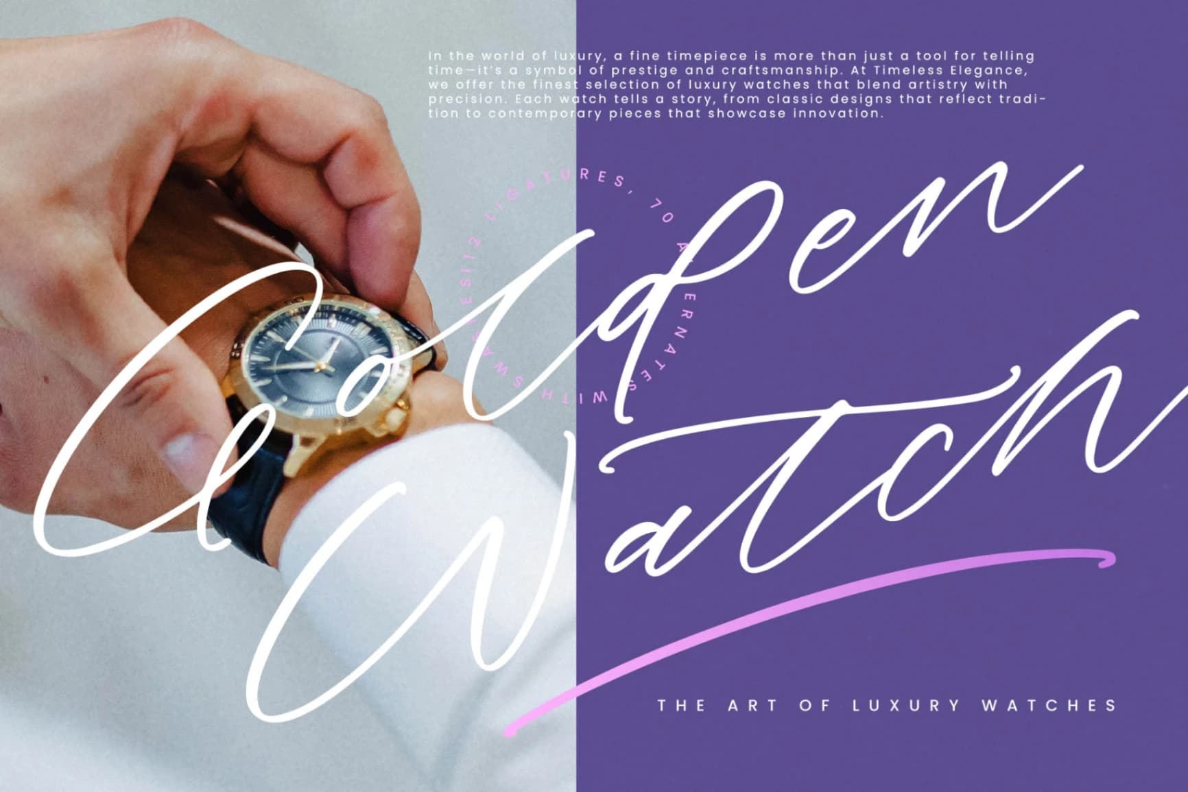 Preview 14 for Paradox Horizon - Modern Script Font