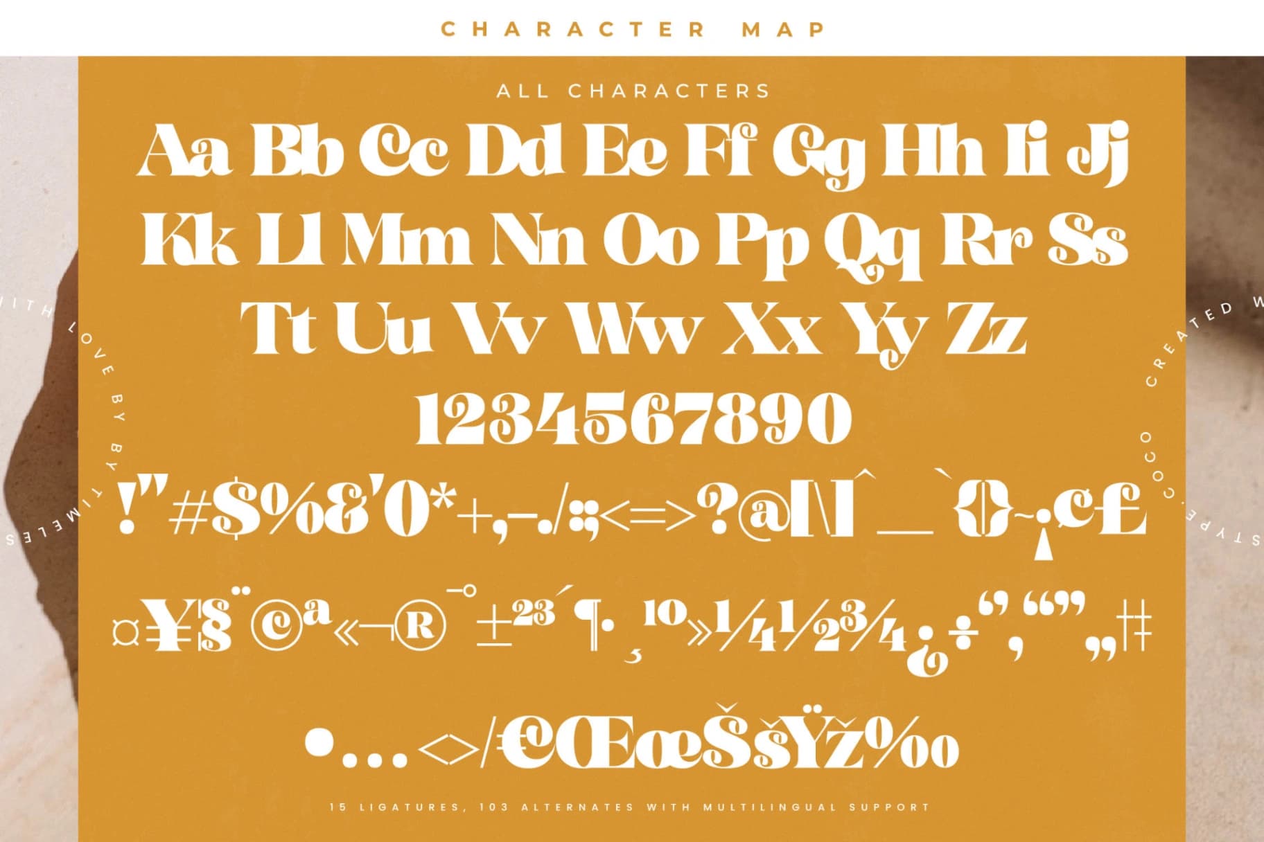Preview 18 for Garden Rosila - Modern Retro Serif Font