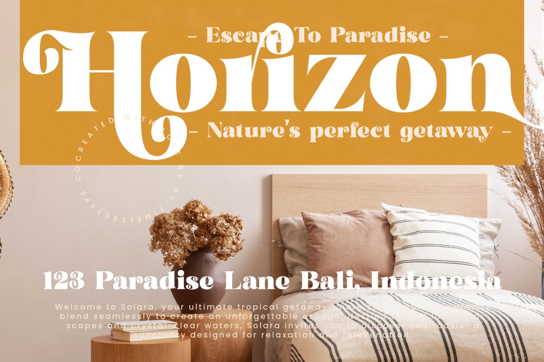 Preview 14 for Garden Rosila - Modern Retro Serif Font