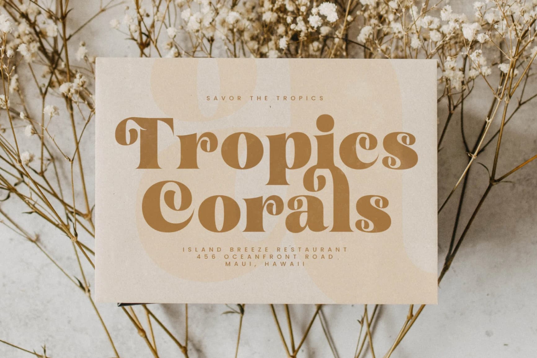 Preview 13 for Garden Rosila - Modern Retro Serif Font
