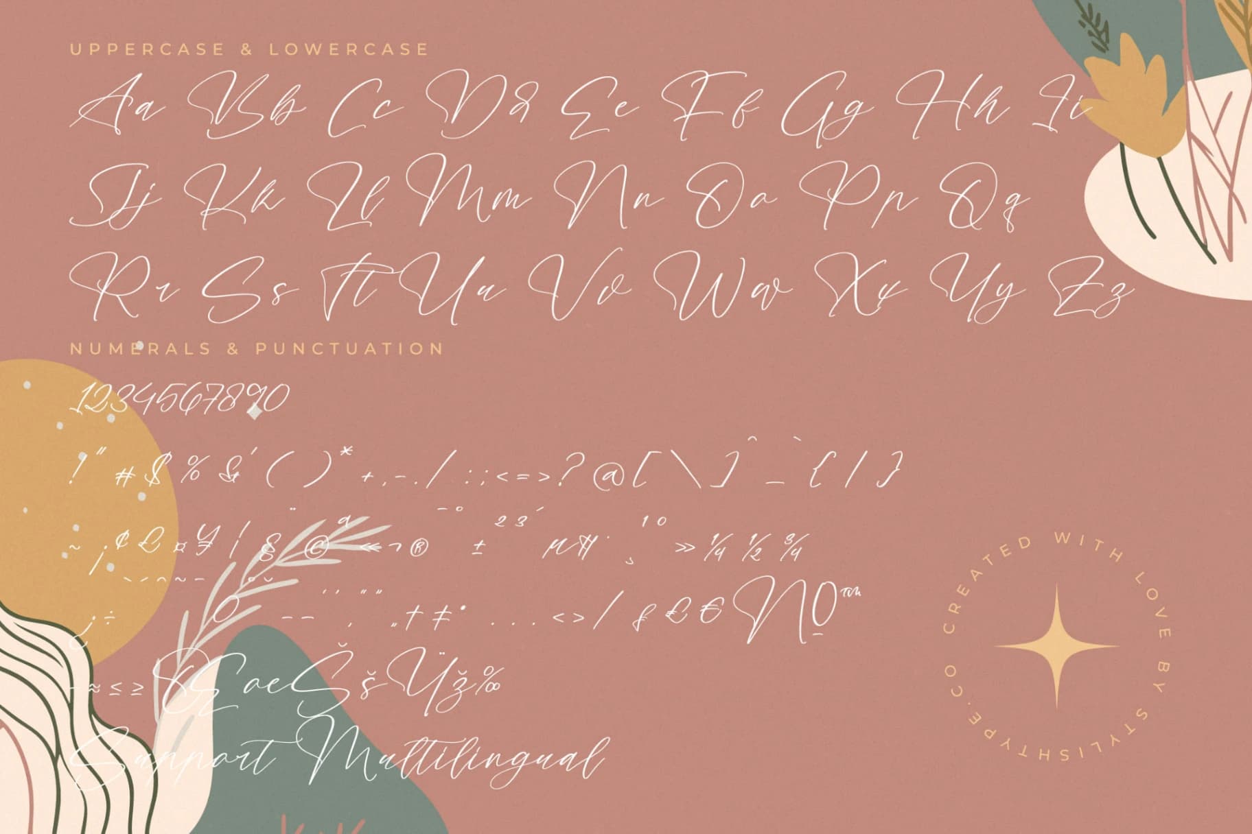 Preview 18 for Biastak Daydome - Calligraphy Script Font