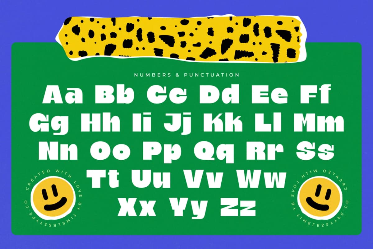 Wilds Kicks - Modern Sans Serif Font font preview 17
