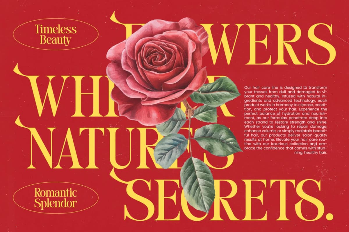 Stories Grand - Bold Tall Serif Font font preview 3