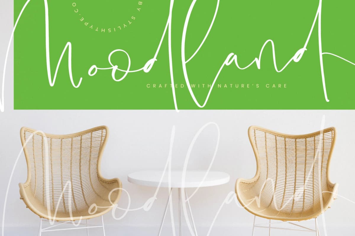 Hideaway Camphions - Modern Handwritten Script font preview 6