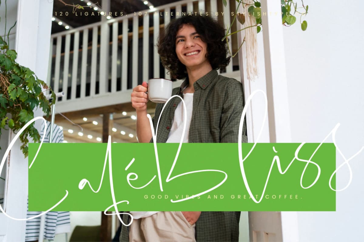 Hideaway Camphions - Modern Handwritten Script font preview 11