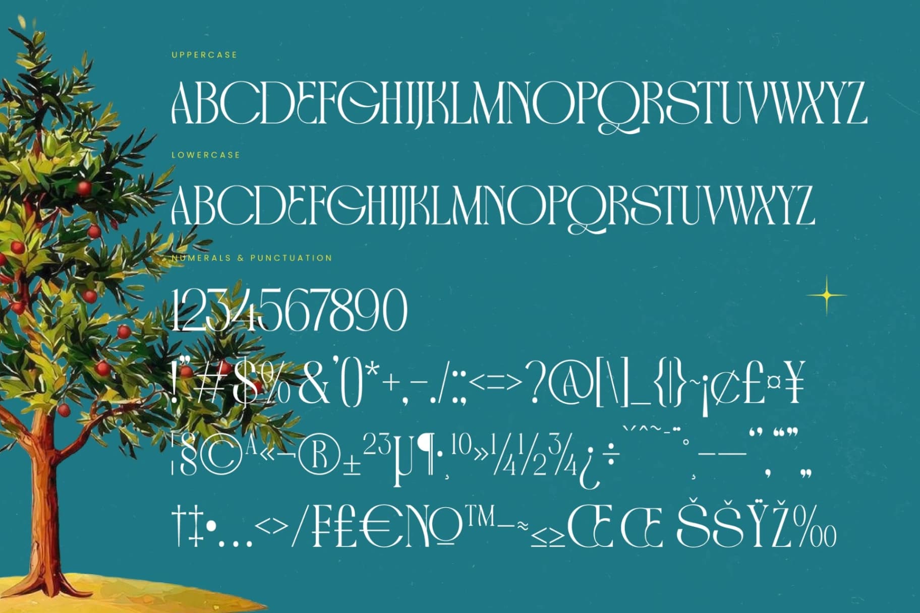 Preview 18 for Havens Brooke - All Caps Serif Display