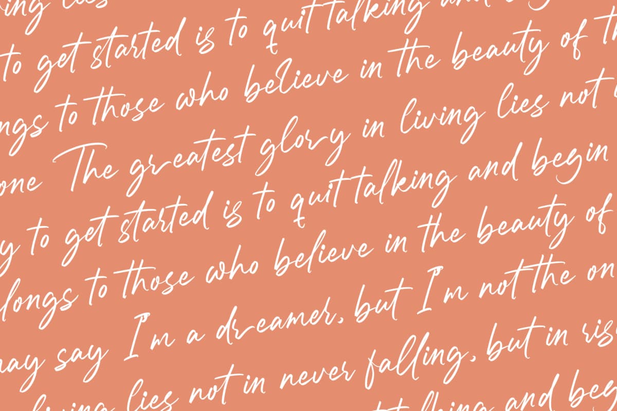 Preview 17 for Chatryne Stugarl - Stylish Handwritten