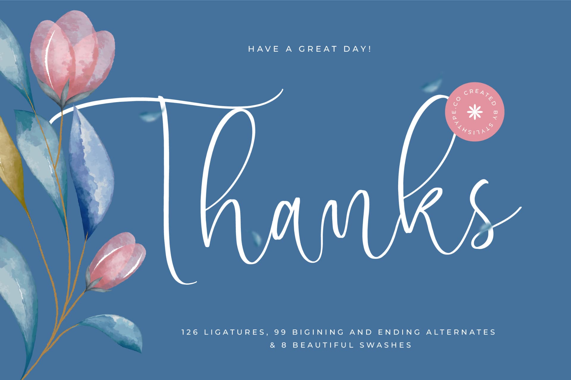 Preview 20 for Frostsky Pinthera - Stylish Calligraphy Font