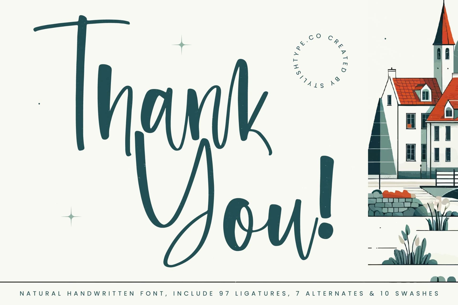 Preview 20 for Austrian Capital - Natural Handwritten Font
