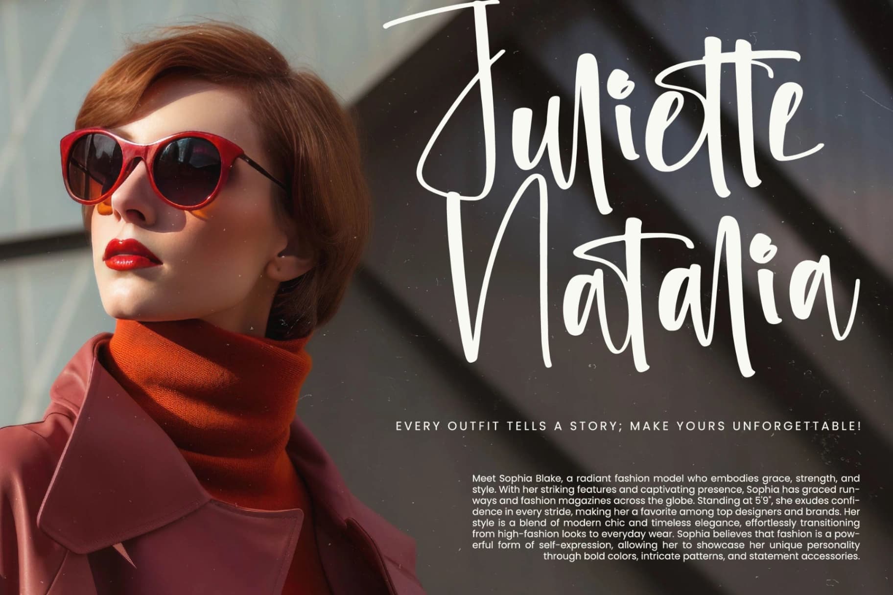 Preview 9 for Austrian Capital - Natural Handwritten Font