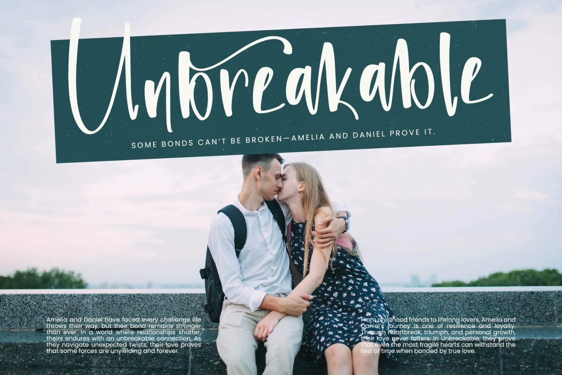 Preview 8 for Austrian Capital - Natural Handwritten Font